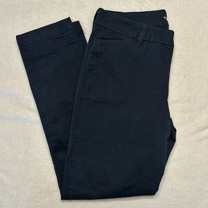 Old Navy size 10 navy skinny chinos